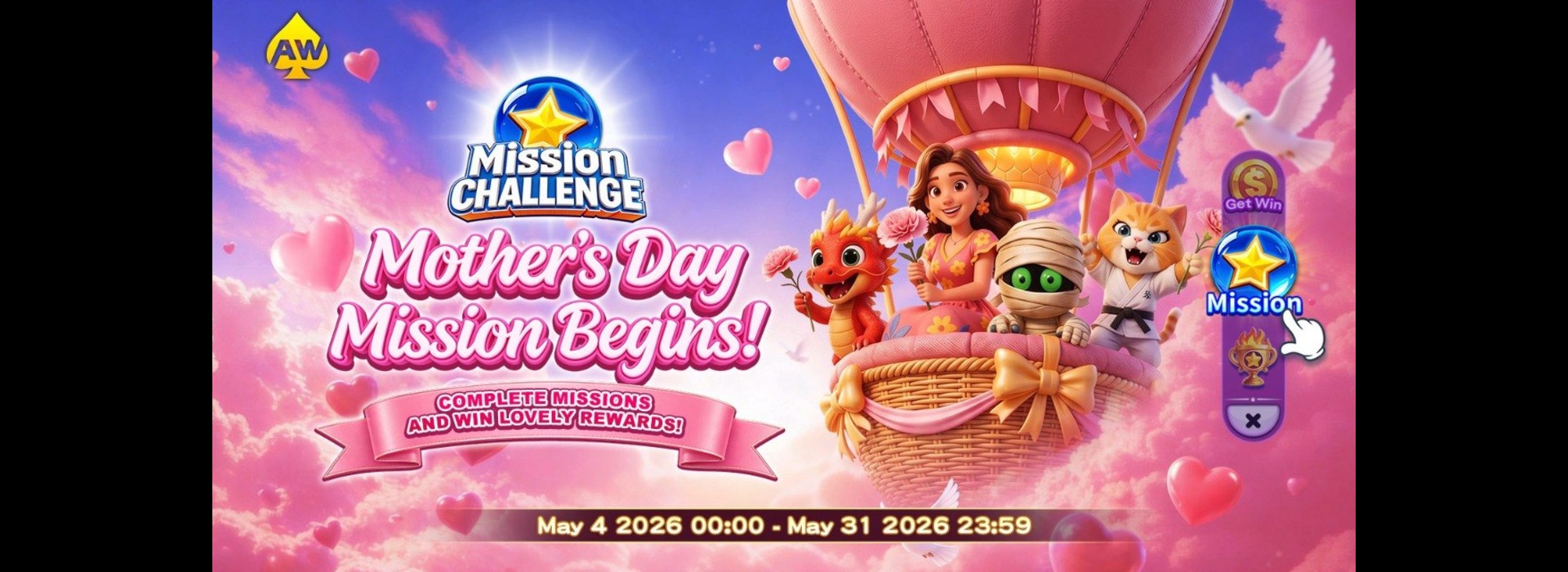 ACEWIN 五月「Mission Challenge」挑战赛